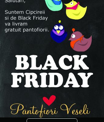 Magazinul care începe Black Friday de Miercuri seara: Pantofiori Veseli - RevistaMargot.ro