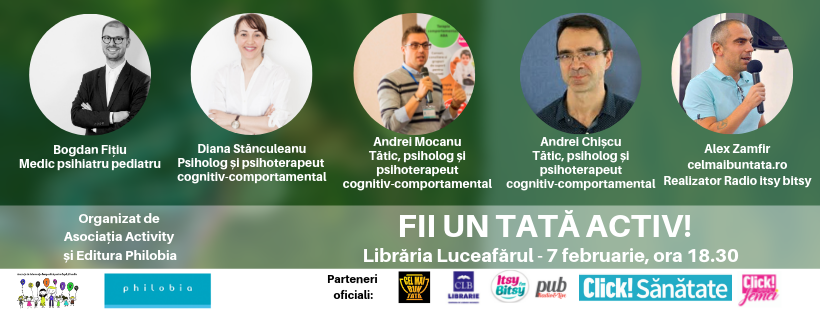 De ce trebuie să participi la evenimentul „Fii un tată activ”? - RevistaMargot.ro