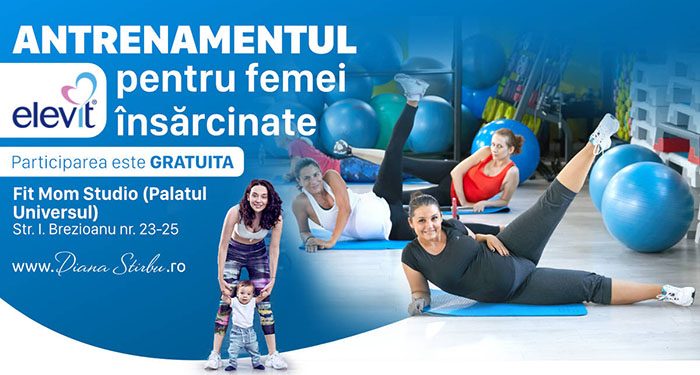 Diana Știrbu te invită la antrenamentul Elevit, pentru femeile însărcinate - RevistaMargot.ro